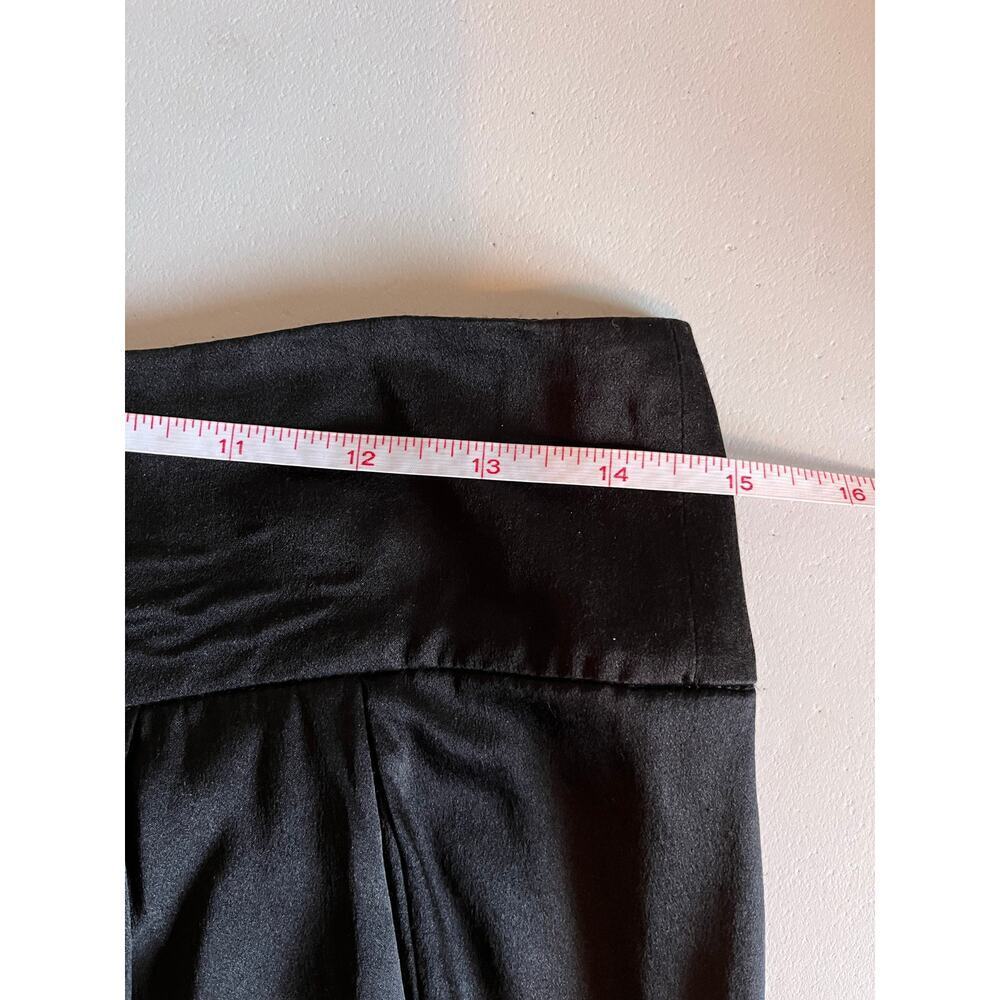 Michelle Mason 100% Silk Black Pants - Picture 6 of 10